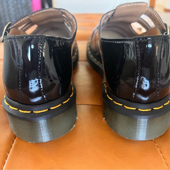 Authentic Dr. Marten's 8065 BLACK PATENT LEATHER MARY JANE SHOES. - Picture 10 of 13